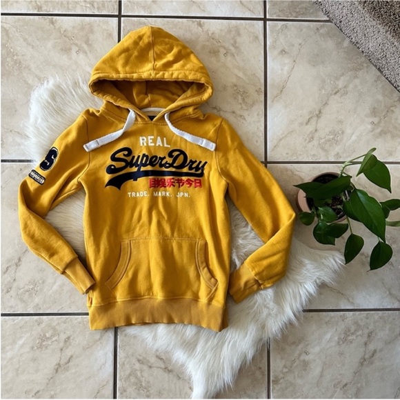 Superdry Tops - Superdry Japan Edition Vintage College Script Hoodie